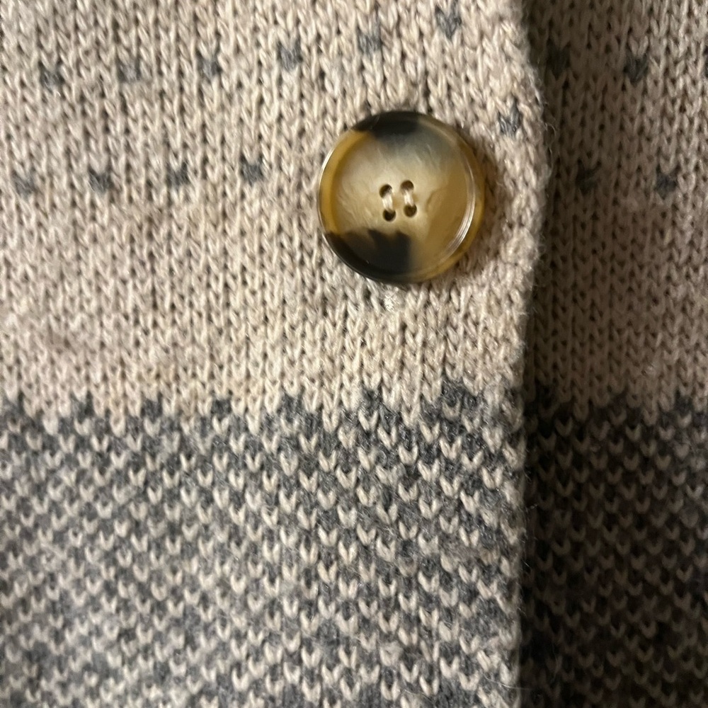 Gio & Gio Wool Blend Long Cardigan Made in Italy SZ S - Picture 6 of 7